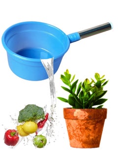 ARTC ARTC Water Spoon And Water Ladle Bath Dipper Spoon For Bathroom And Hair Washing And Water Scoop Cup For Kitchen And Rice Washing Blue  - Image 3