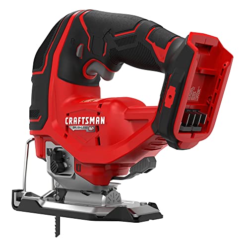 CRAFTSMAN V20 RP Cordless Jig Saw 3 Orbital Settings Up to 3200 SPM Variable Speed Keyless Bare Tool Only CMCS650B - Image 3