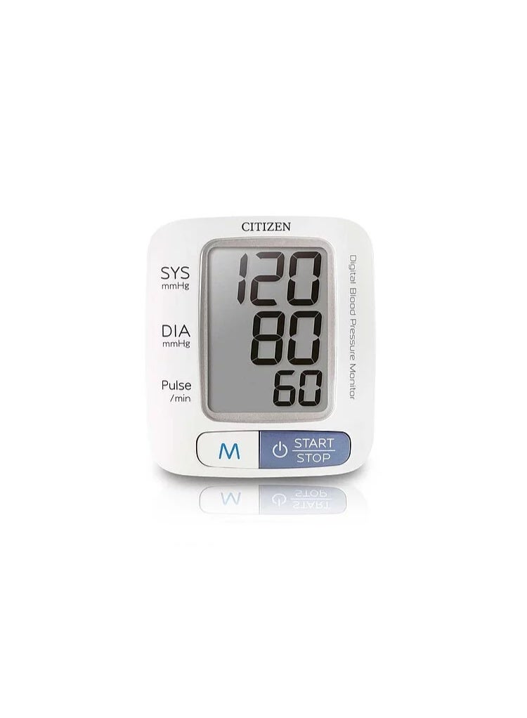 CITIZEN CH650 Digital Wrist Blood Pressure Monitor with Automatic Measurement and Compact Design - Image 3