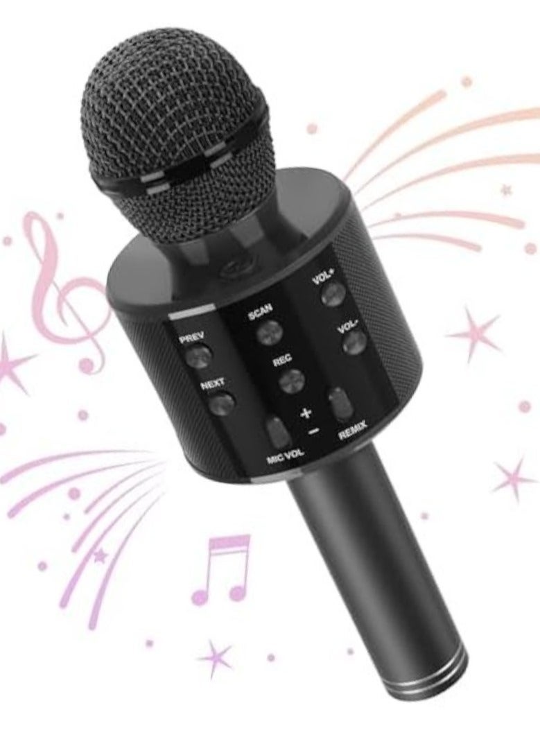 Bluetooth Wireless Microphone Handheld Karaoke Mic Usb Mini Home Ktv For Music Playing Singing Speaker Player - Image 3