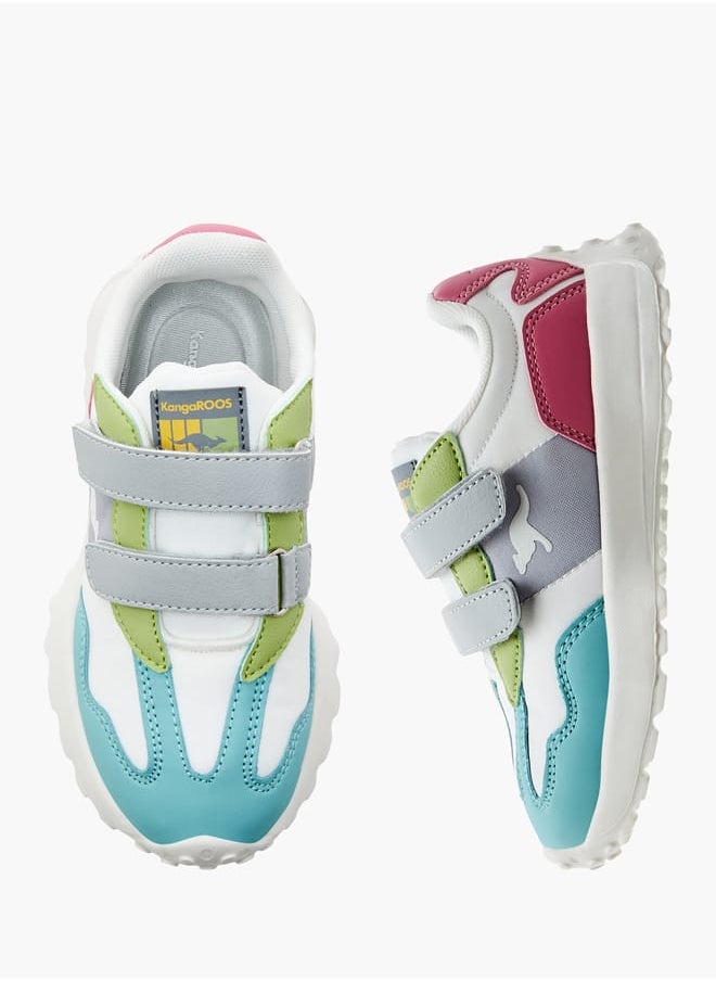 Girl's Colourblock Sneakers with Hook and Loop Closure - pzsku/ZE81A5A085B7B5D30782CZ/45/_/1739285416/29778f0f-9ebc-4779-b495-2e6768eedc56