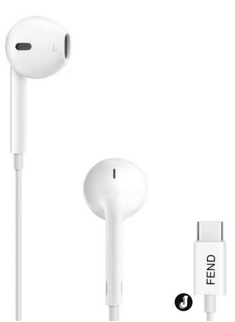 "2024 USB-C Earpods with High-Quality Audio, Inline Remote & Microphone – Compatible with iPhone 16, 16 Plus, 16 Pro, 16 Pro Max"