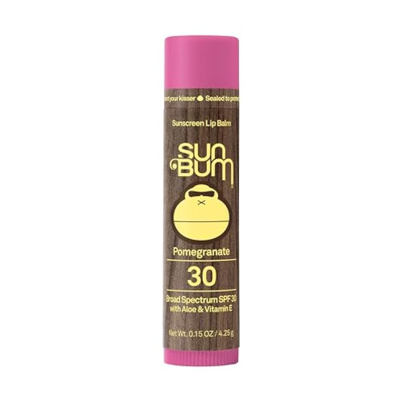 Sun Bum SPF 30 Pomegranate Lip Balm, 4.25 gm - Image 1