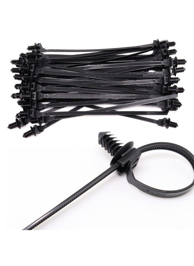 Benliu 50 Pcs Cable Zip Tie, 8.3x0.2 inch Heavy Duty Nylon Push Mount Self Locking Assortment Black, 8.3x0.2inch(50Pcs) - pzsku/ZE81A7DC59ADDDF3DF606Z/45/_/1740982864/334ff512-8589-43e7-a709-5e0c2db40fc9