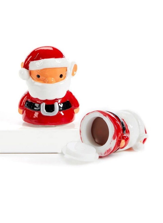 Gift Craft 683437 Christmas Santa Lip Gloss with Gift Box, 1.57-inch Height, Pure Resin - Image 2