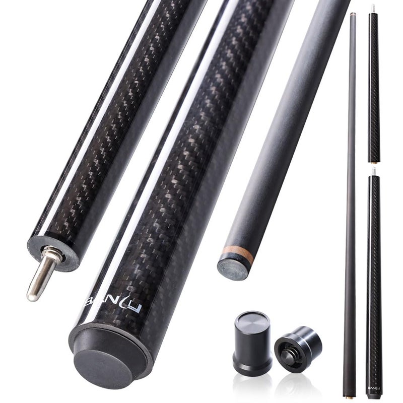 Banly 3K Heavy Hitter Break Cue - Carbon Fiber Jump Break Pool Cue Stick with 13mm Tip, 3-Pieces Professional Billiard Pool Stick - Image 1