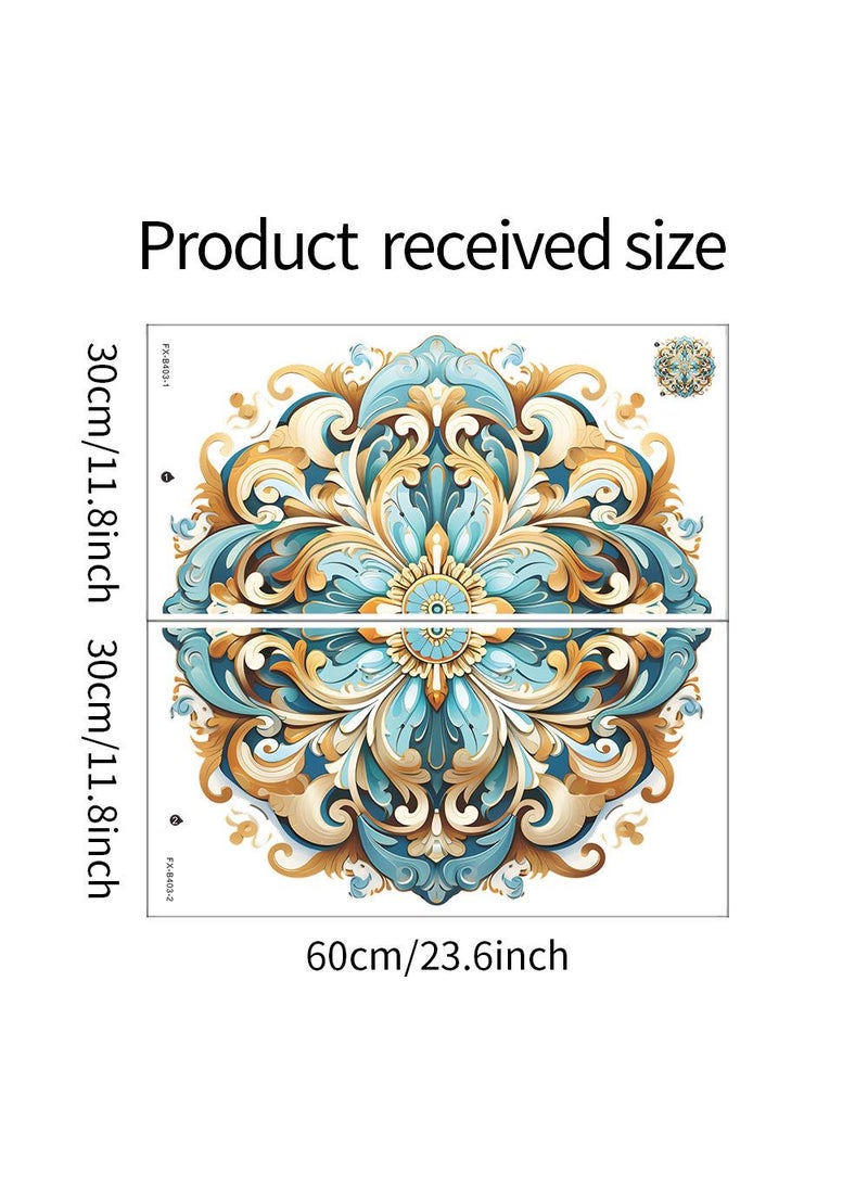 Y&D 2Piece Living Room Bedroom Decorative Wall Sticker  - Image 2