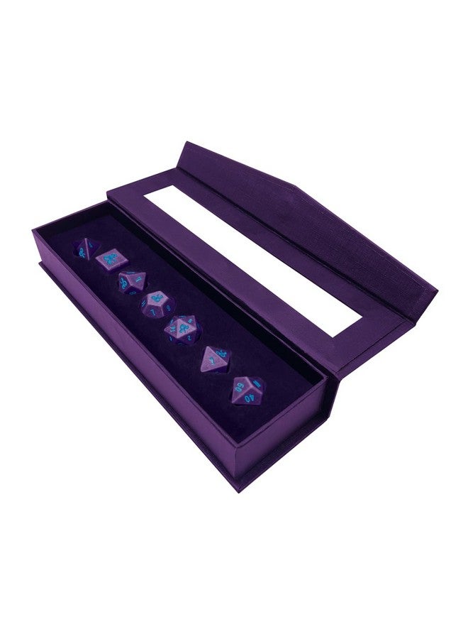 Ultra PRO - 7 RPG Underdark Dice Set for Phandelver and Below: The Shattered Obelisk for Dungeons & Dragons, Polyhedral Dice for DND RPG MTG Games, Game Dice for Table Games - Image 2