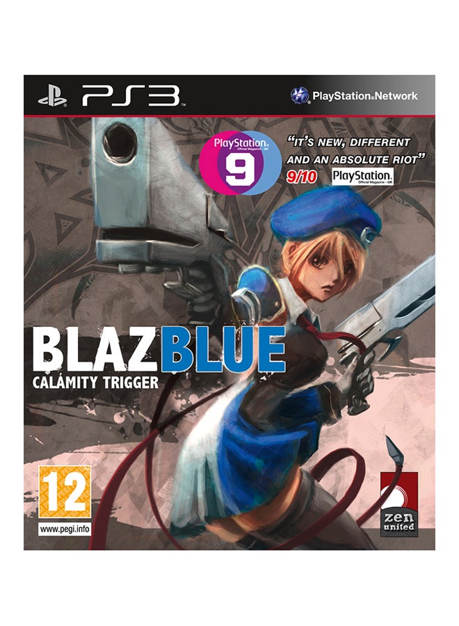 Zen Blaz Blue Calamity Trigger - PlayStation 3 - Fighting - playstation_3_ps3 - Image 1
