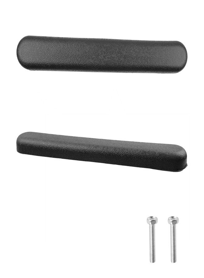 Nicerity 2Pcs Full Length Armrest 13" Long Wheelchair and Transport Chair arm Cushions for for Power Scooter, Chairs, DIY Install (Black) - Image 3