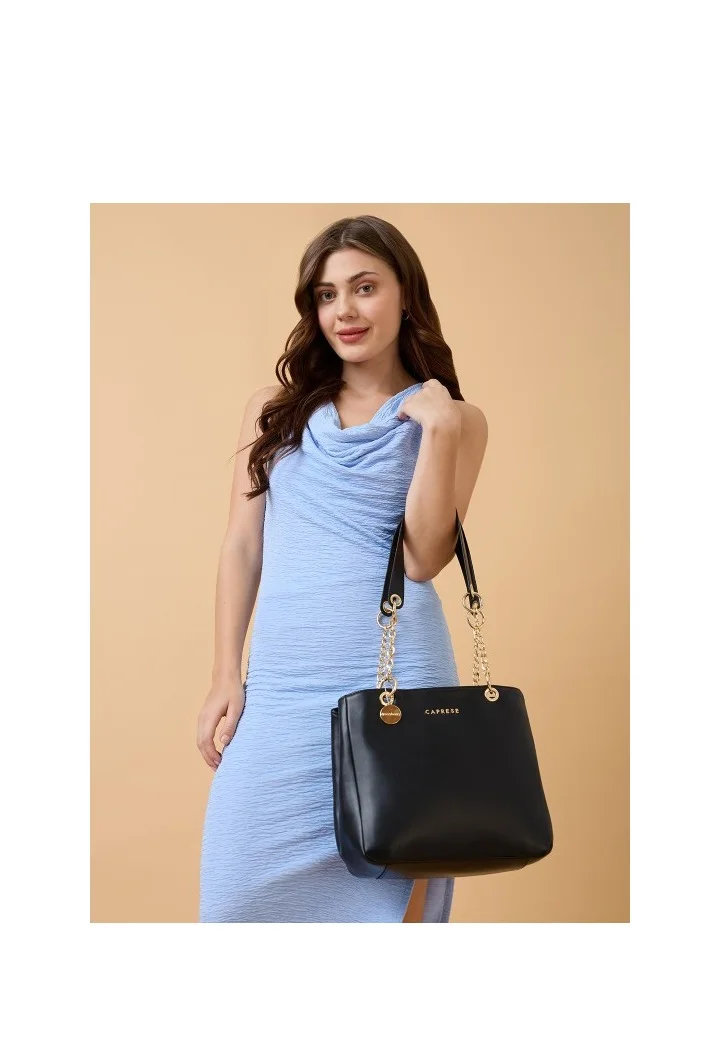 CAPRESE ABENA TOTE SMALL BLACK
