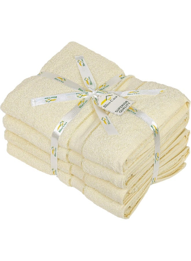 Bliss Casa Bath Towel Set 4 Pack 70 X 140 cm - Quick Drying Highly Absorbent Thick Bathroom Towels - Soft Hotel Quality for Bath and Spa - Image 3