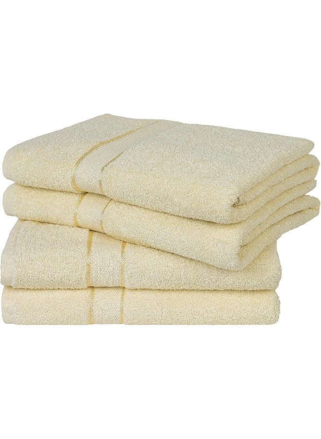 Bliss Casa Bath Towel Set 4 Pack 70 X 140 cm - Quick Drying Highly Absorbent Thick Bathroom Towels - Soft Hotel Quality for Bath and Spa - Image 1