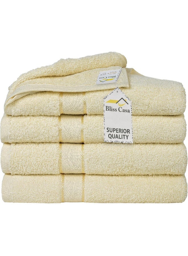 Bliss Casa Bath Towel Set 4 Pack 70 X 140 cm - Quick Drying Highly Absorbent Thick Bathroom Towels - Soft Hotel Quality for Bath and Spa - Image 5