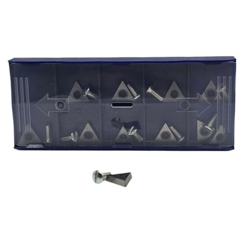 C-HORSE Positive Rake Carbide Brake Lathe Bit Long-Lasting Performance - Compatible for Kwik-Way Hunter - Replacement 109-1092-23 CB109109223 109109223 CB109-1092-23 (Kit of 10) - Image 5