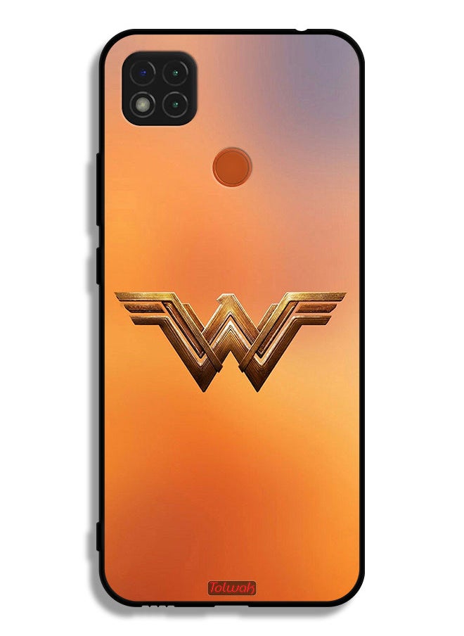 Tolwak Xiaomi Redmi 9C Protective Case Cover Wonder Women Logo  - Image 2