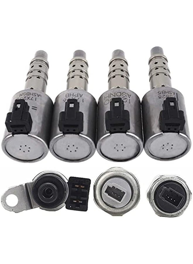 WOWAUTO JF017E RE0F10E Transmission Solenoids Kit with Pressure Sensor Compatible with Nissan Altima Infiniti JX35 2012-2016 - Image 2