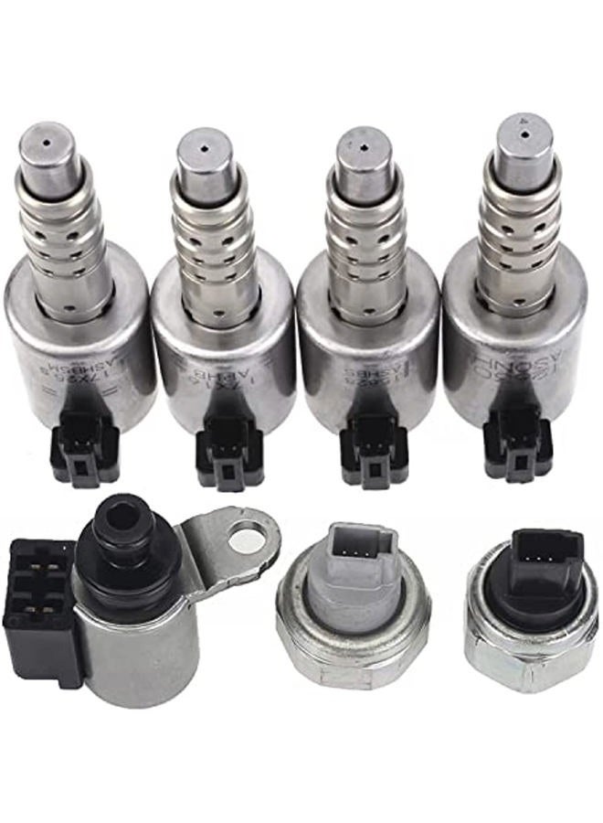 WOWAUTO JF017E RE0F10E Transmission Solenoids Kit with Pressure Sensor Compatible with Nissan Altima Infiniti JX35 2012-2016 - Image 3