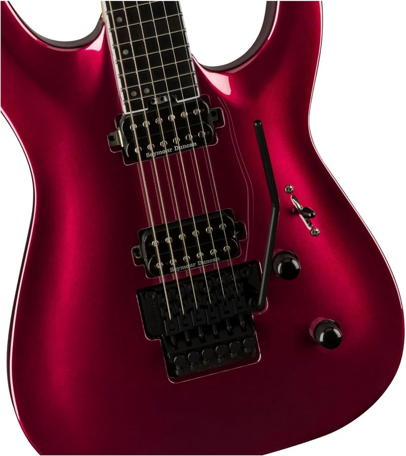 Jackson Pro Plus Dinky DKA 6String Electric Guitar Oxblood Bundle with Jackson Heavy Duty Hardshell Case 2 items - Image 5
