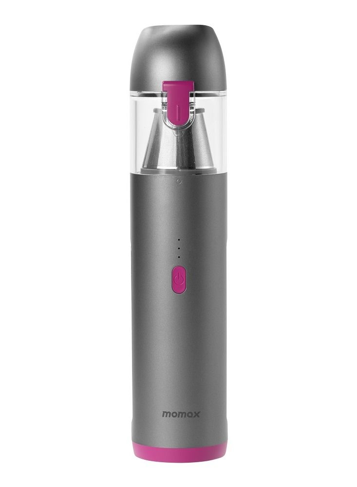 Momax Micro Cleaner Compact Cordless Vacuum 6000pa - Gray - Image 2