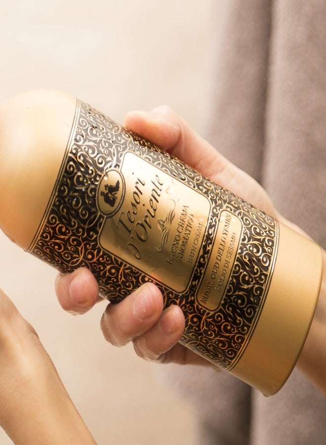 Tesori d'Oriente تيسوري دورينتي: "عود اليمن الملكي" كريم استحمام مع عود يمني ملكي وزيت سمسم [استيراد إيطالي] - Image 3