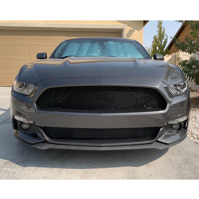 Car Grill Mesh: 1pc Black Aluminum Alloy - Corrosion Resistant Easy To Bend Cut Install Universal Car Grill Mesh Sheet for Automotive Bumper Hood Vent Engine Protection - Image 2