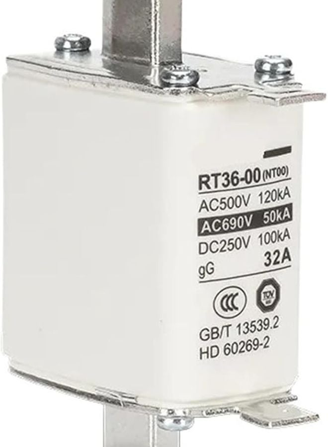 RT36 00 NT00 25A قاعدة مقاومة خزفية قلب فيوز RT36 2 RT36 1 RT36 3 - Image 1