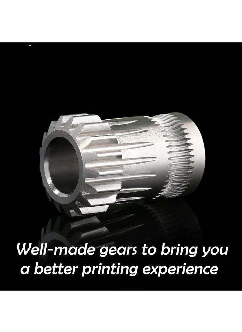 Generic - Upgrade Dual Gear Extruder for Creality 3D Printers, MK8 Metal Dual Drive, 1.75mm Filament Compatible with Ender 3/Pro, V2, Ender 5/Pro, CR10 Series - Image 1