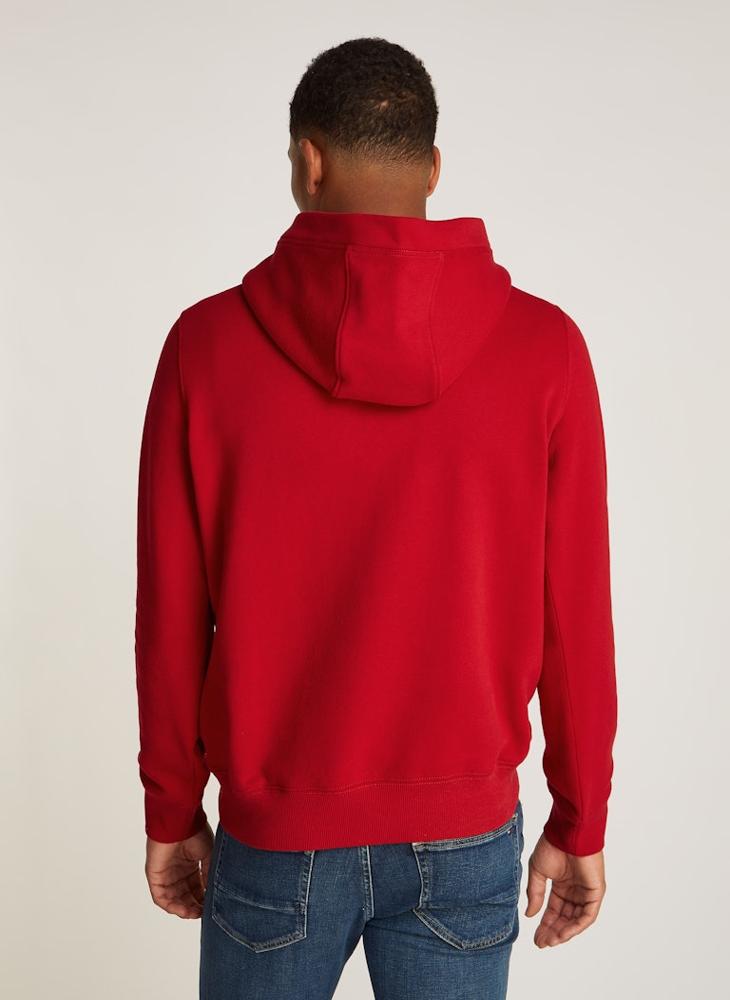 TOMMY HILFIGER Graphic Print Drawstring Pull Over Hoodie  - Image 2