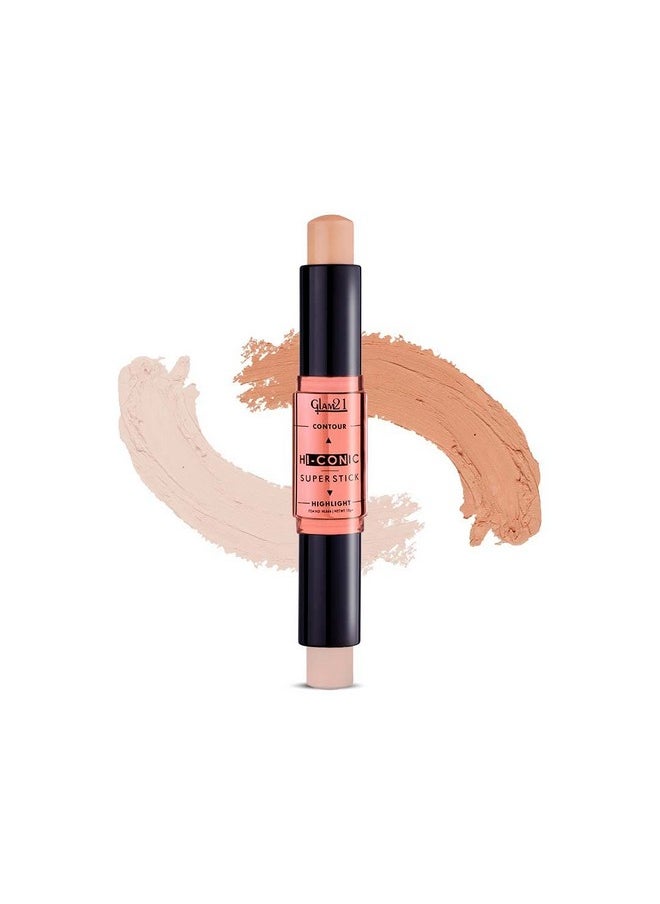 Glam21 Hi-Conic Contour & Highlight Stick | قلم تحديد وهايلايتر بطرفين مناسب للسفر | يدوم طويلاً ومقاوم للتعرق - 10 جم | Tontouring-02 - pzsku/ZE81BE8E3C4474895FAA4Z/45/_/1735567143/fe786ff0-2eea-430e-a96a-bb04fcdcf44d