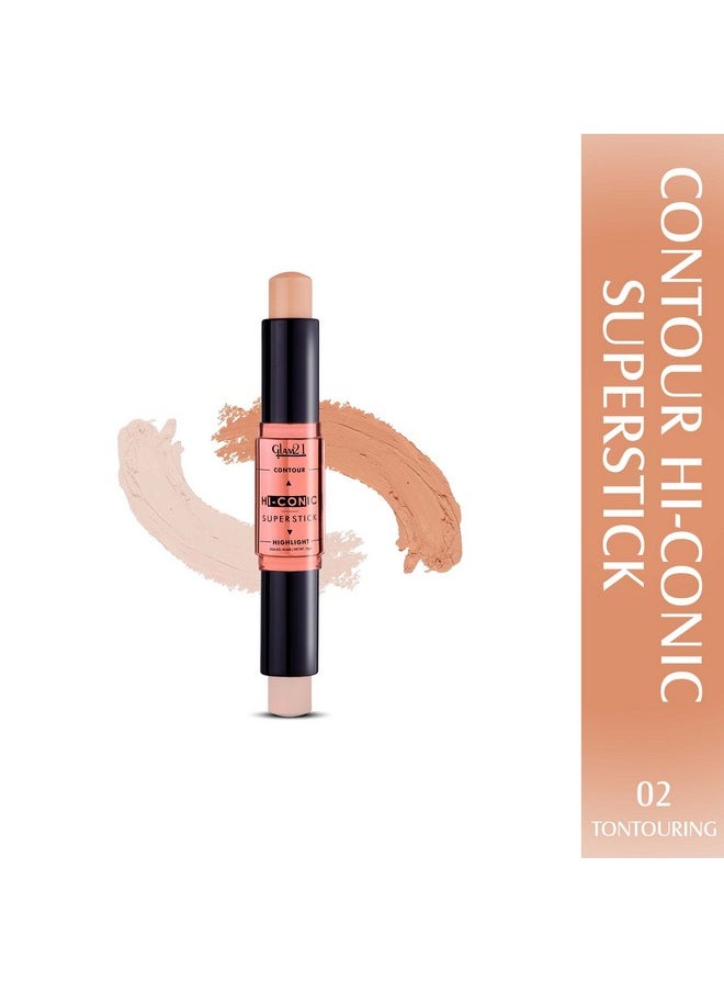 Glam21 Hi-Conic Contour & Highlight Stick | قلم تحديد وهايلايتر بطرفين مناسب للسفر | يدوم طويلاً ومقاوم للتعرق - 10 جم | Tontouring-02 - pzsku/ZE81BE8E3C4474895FAA4Z/45/_/1735567203/e51dc7c2-dc6c-408e-915c-6eca9b7644c7