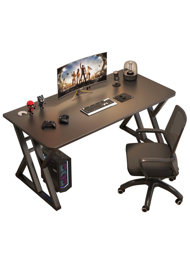 Arabest Gaming Desk, 39 Inch PC Computer Desk, Home Office Desk Table Gamer Workstation, Simple Game Table, Black  - Image 1
