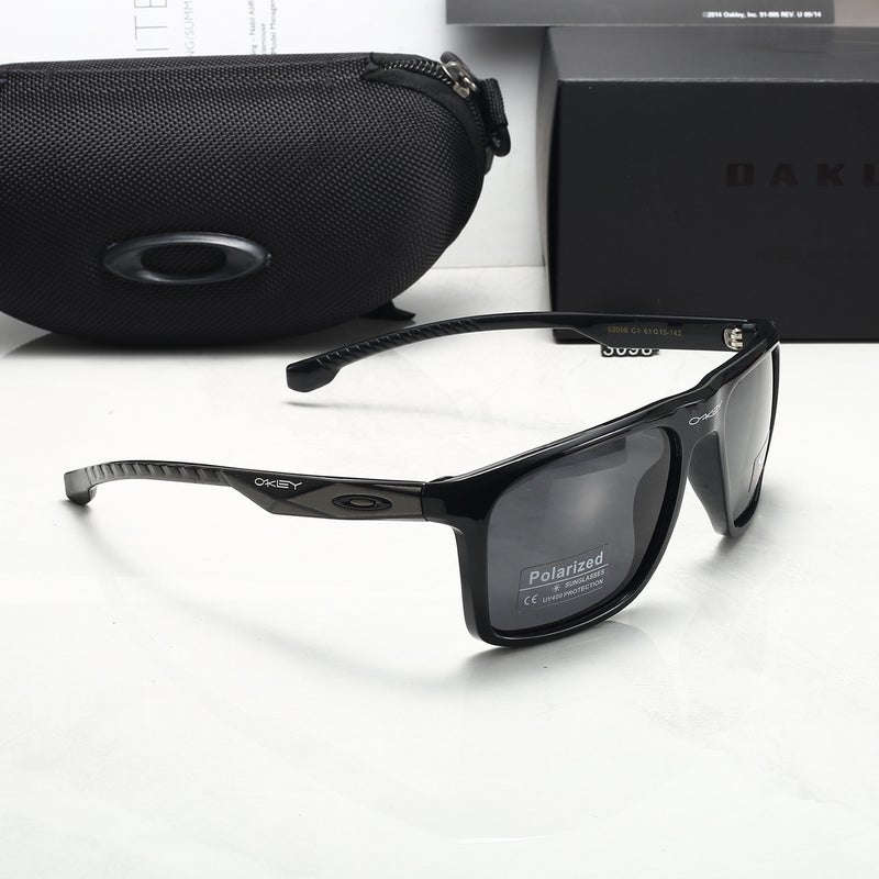 Oakley Men's Classic Sunglasses Sliver XL Sunglasses Prizm Black Polarized Lenses Black Frame - Image 3