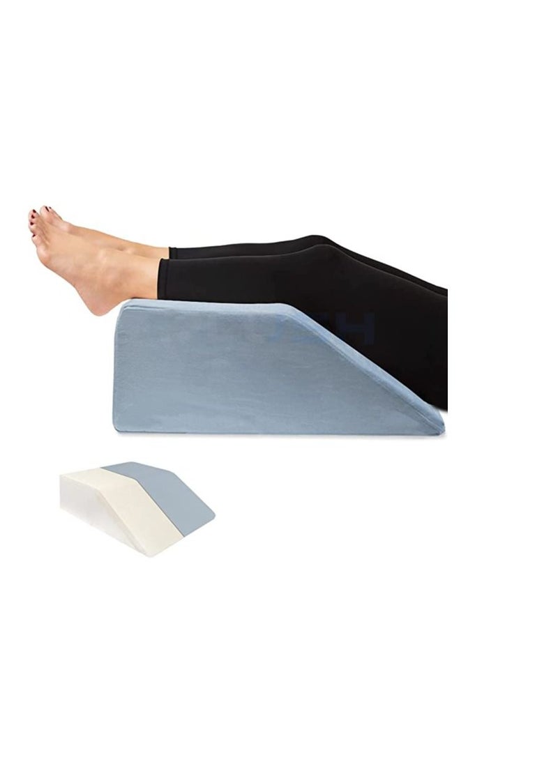 Plush Plush Leg Elevation Wedge Pillow Comfort Support & Relief  - Image 1