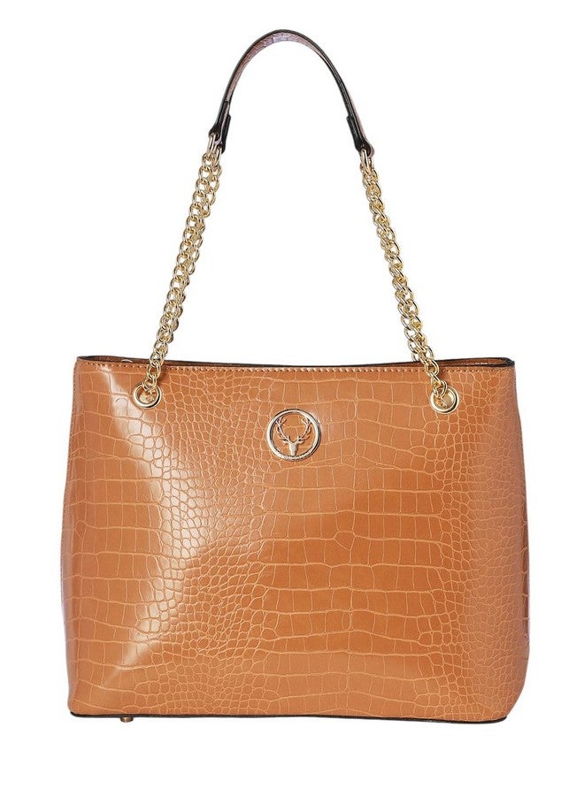 Allen Solly حقيبة يد نسائية من ألين سولي (بني فاتح) - Image 1