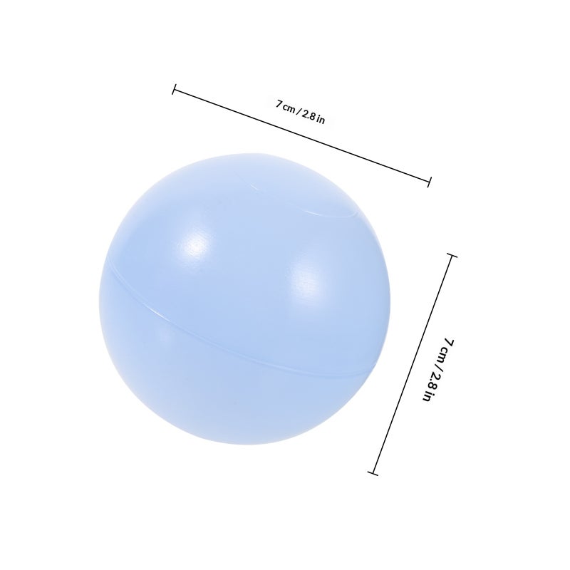 50Pcs Round Shaped Ocean Crush Proof Children Pits - Image 2
