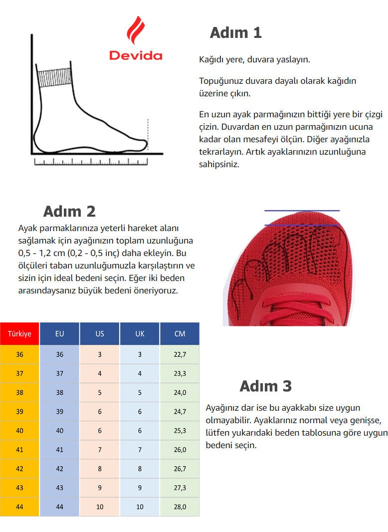 Devida - White Women's Casual Sneakers - Image 1
