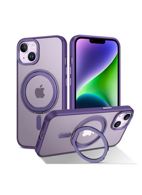 iPhone 13 MagSafe Case - Purple | Slim Magnetic Wireless Charging Cover