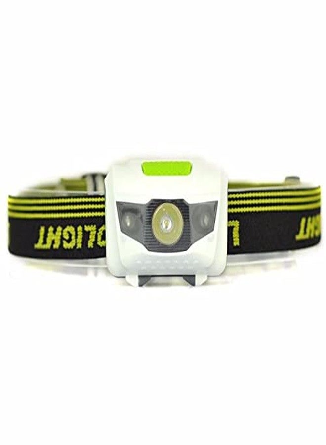 Linist Portable Mini Led Headlamp 4 Modes Headlight Head Flashlights Torch Lamp Light for Hiking, Camping, Fishing, Riding, Cycling, Plastic - Image 1