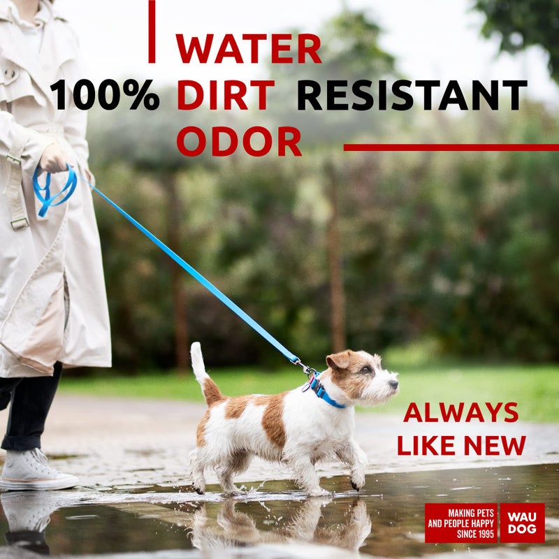 WauDog Waterproof Dog Leash - Anti-Slip Dog Leash for Large Small and Medium Breeds - Heavy Duty - Water- and Dirt-Resistant - Boy & Girl Dogs - Image 2