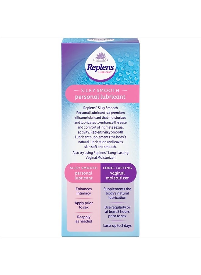 Replens - Silky Smooth Personal Lubricant, 2.7 Fl Oz - Image 1