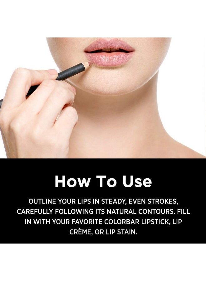 Colorbar Definer Lip Liner Opaque Finish Chocolate Brown 014 1.45G - Image 4