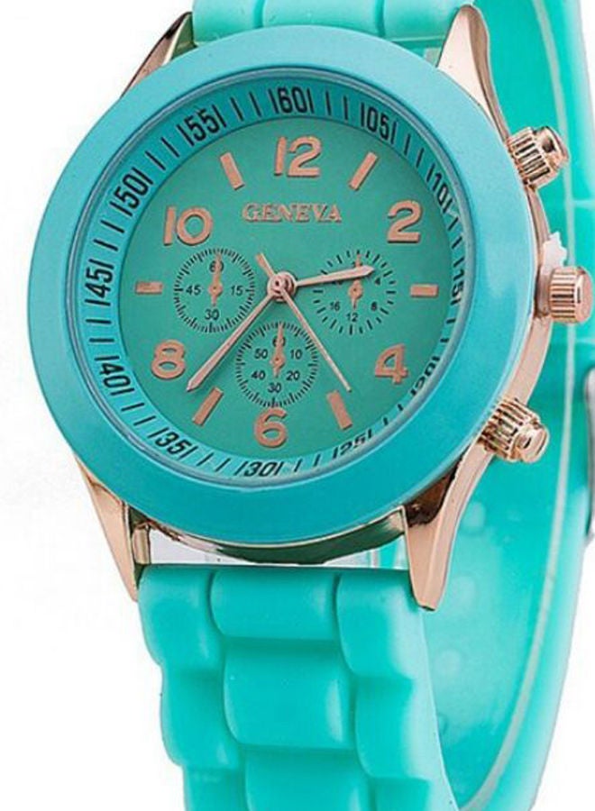 NIBEMINENT Women's Round Dial Silicone Chronograph Watch NSSB037001501 - Image 2