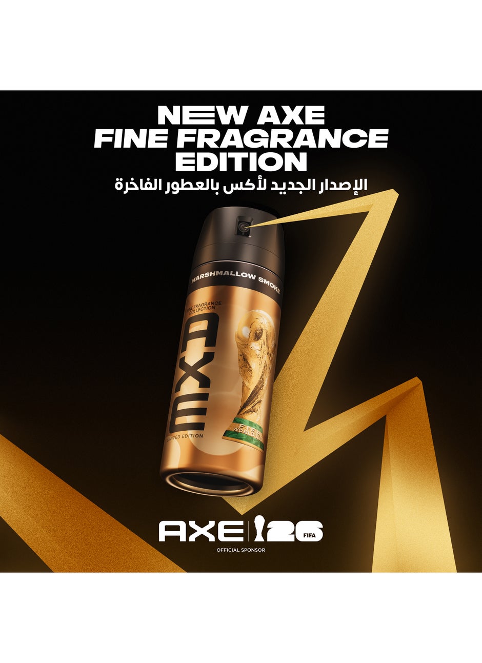 Buy Axe Marshmallow Smoke Limited Edition Deodorant Body Spray - Vanilla & Dark Musk Scent Online | 15 Minutes Instant Delivery | Fastest Delivery in Dubai, Abu Dhabi, Sharjah and the UAE