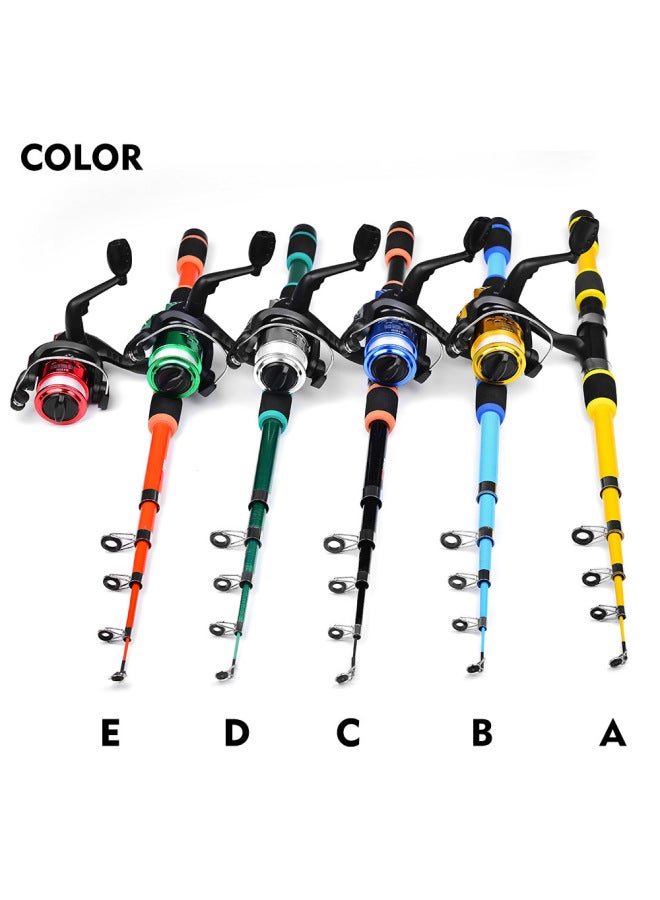 برو بيروس طقم صيد بعيد المدى للقضيب وخيط الصيد للمبتدئين، بطول 1.5 متر و 1.8 متر - Image 3