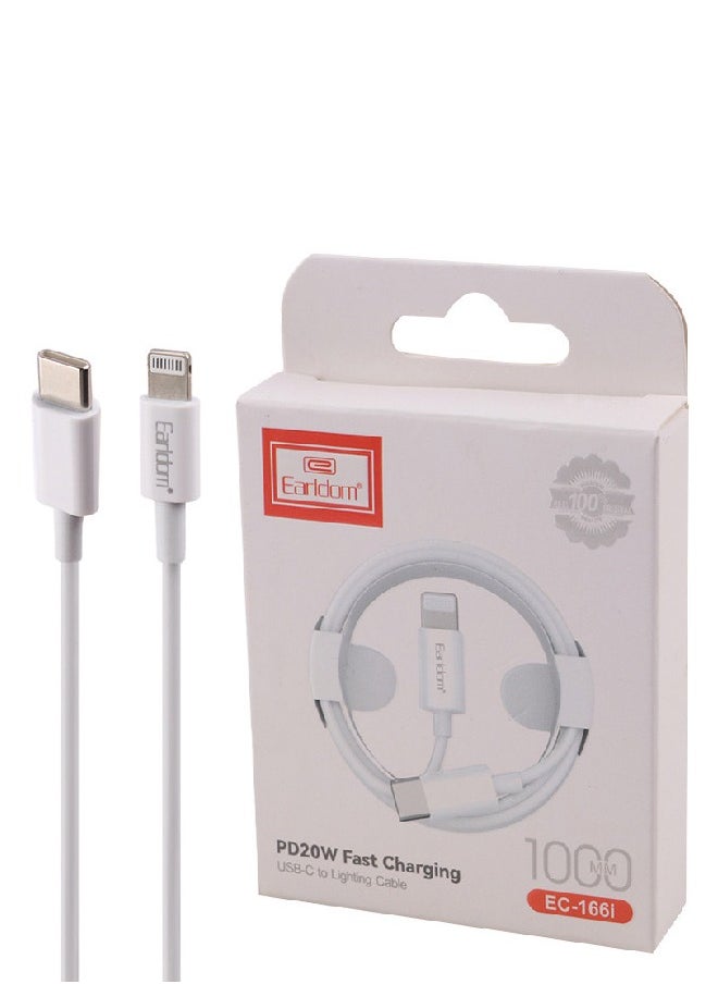 Earlodom - Magnetic Fast Charging Cable 20W Model (EC-166i) From Type C to iPhone - For All iPhones - Image 1