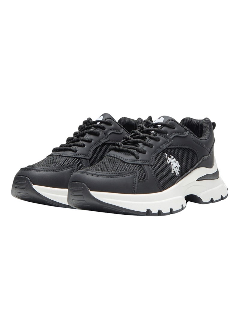 U.S. Polo Assn. - Women's Black Sneakers - Bold Rugged Style with Durable Sole for Outdoor Wear - Image 1