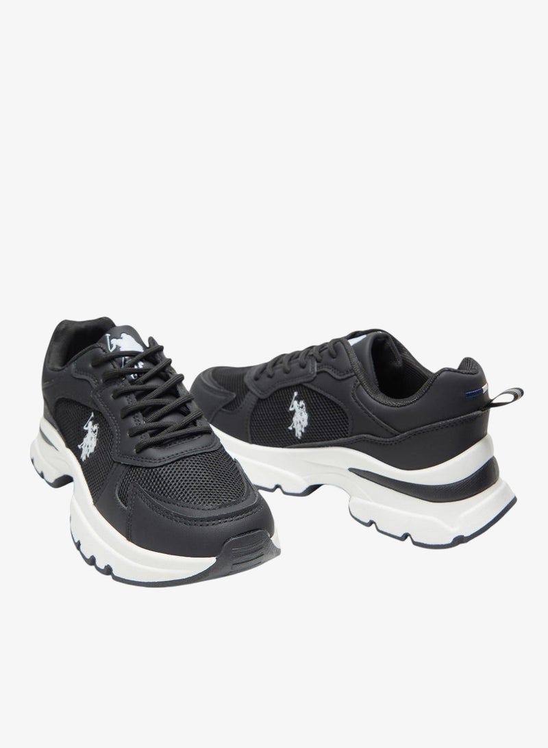 U.S. Polo Assn. Women's Black Sneakers - Bold Rugged Style with Durable Sole for Outdoor Wear - Image 5