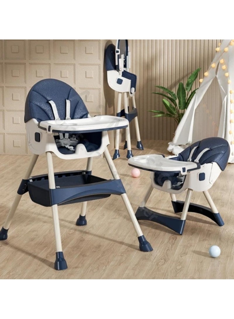 Baybee Chair for Kids( Rocking)  Footrest, Baby Toddler Feeding Booster Seat with Tray, Wheels, - Image 2
