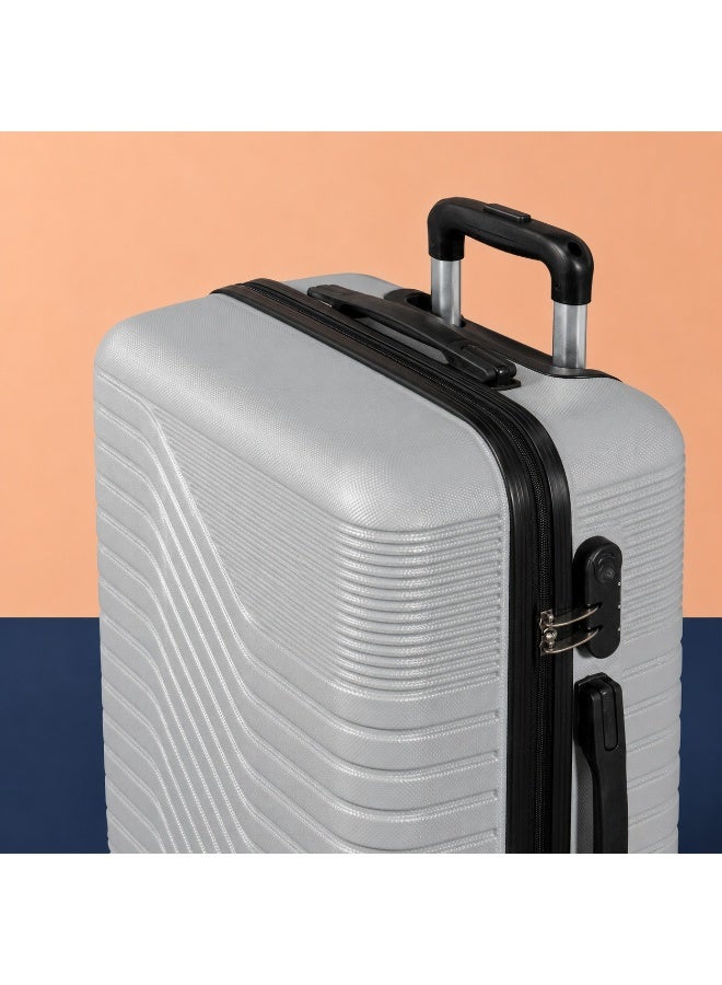 Travel Trolley Luggage Set of 3 Pieces 20, 24 and 28 Inch Suitcases with Wheels for Organized Trips and Packing - Image 4